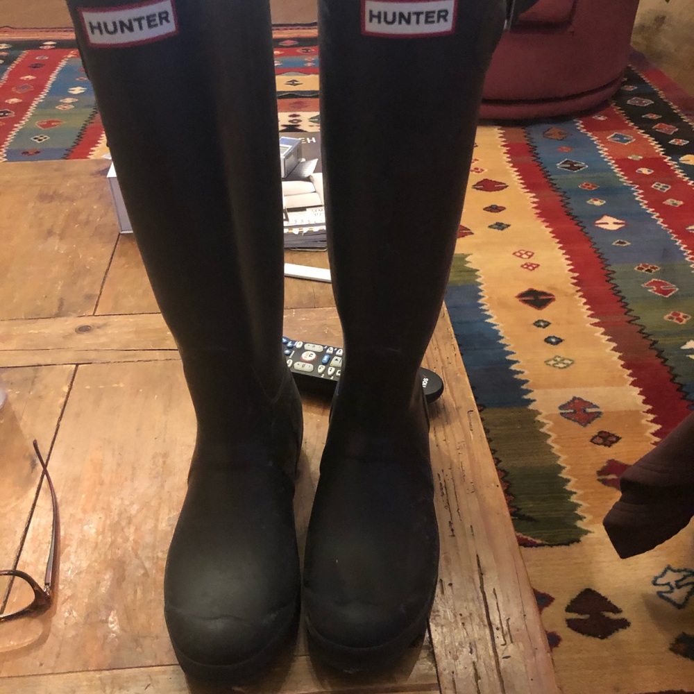 Tall Hunter Rainboots - Excellent Condition!